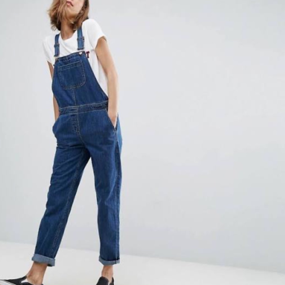 Asos Overalls in Stonewash Blue